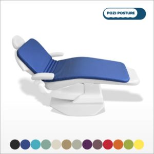 Pozi Posture Wipe Clean Memory Foam Long Chair Pad.