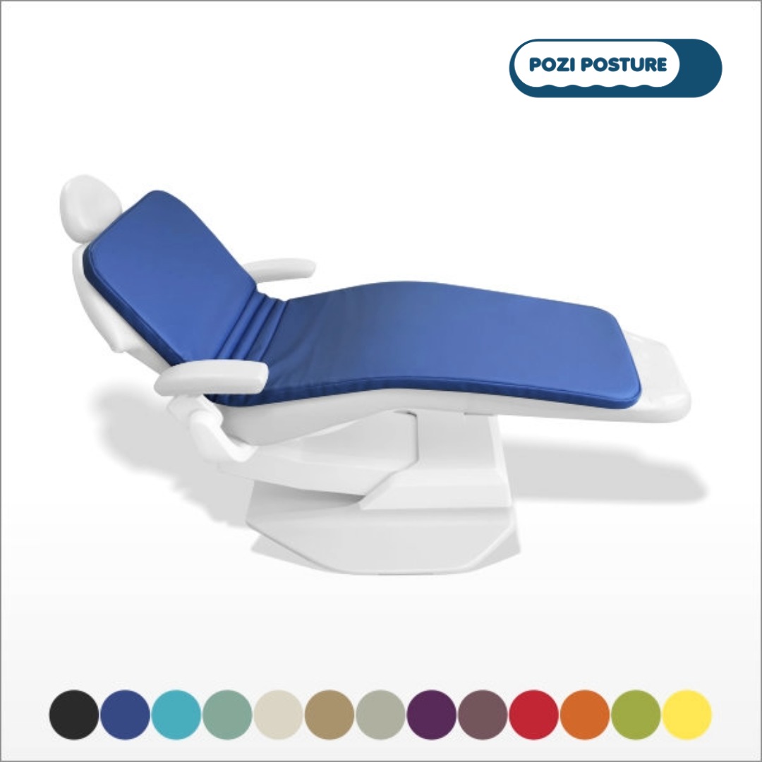Pozi Posture Wipe Clean Memory Foam Long Chair Pad.