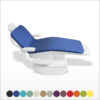 Pozi Posture Memory Foam Chair Pad for patient comfort, with 13 colour options.
