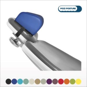Pozi Posture Standard Dental Chair Headrest with 13 colour options.