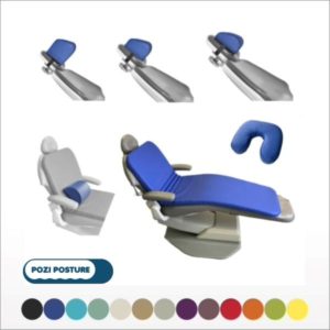 Replacement covers for dental chair cushions.