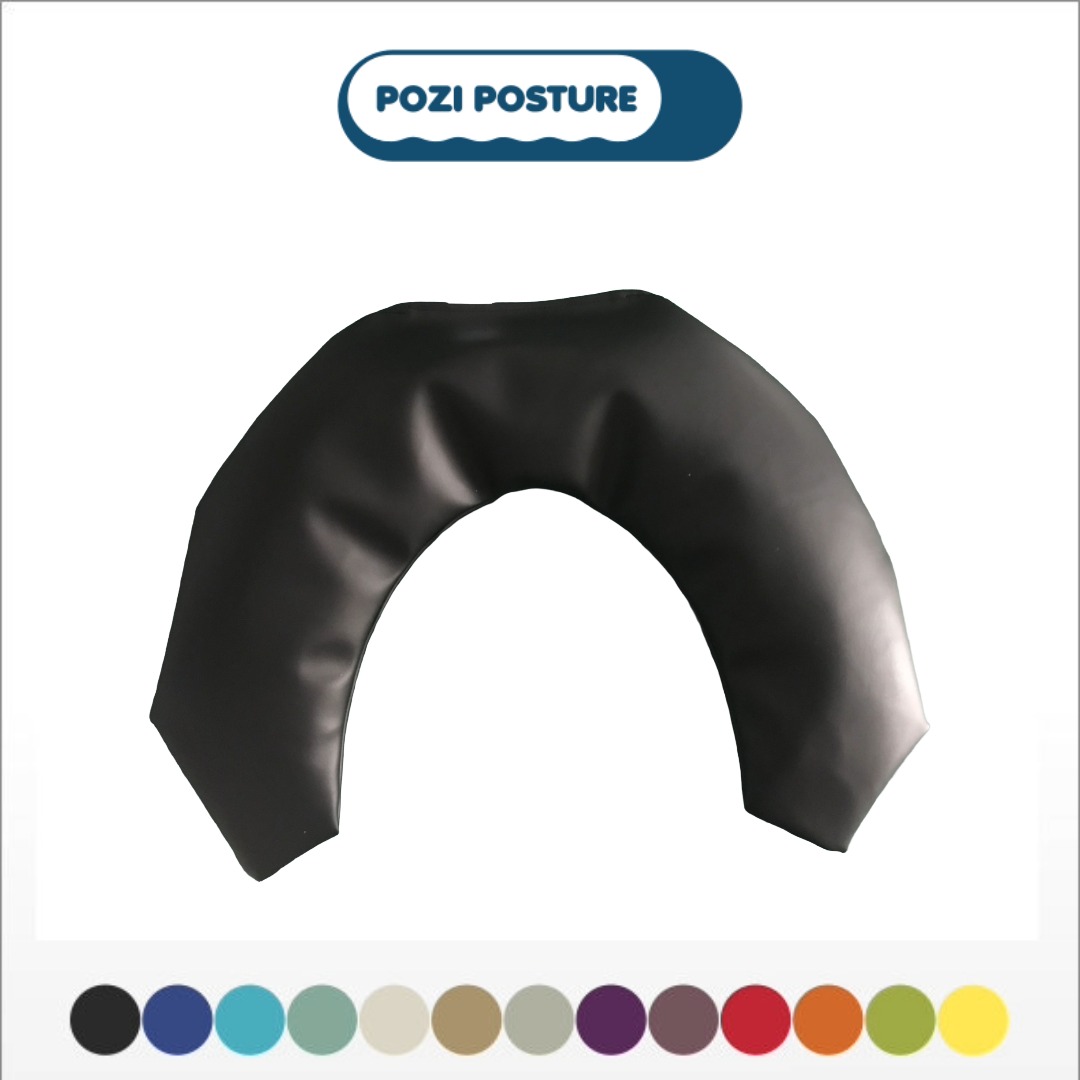 Pozi Posture Soft Beanbag Wipe Clean U-Shape Neck Support